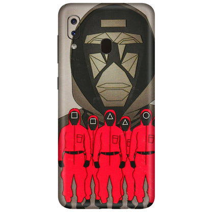 Samsung A/S Series Phone Skins (All Models) - Squid Game Hero - 3D Embossed Finish (L-245) Samsung Galaxy A20