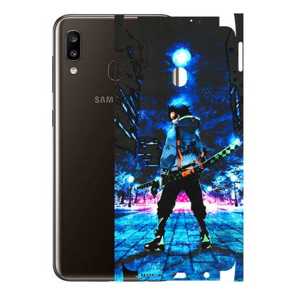 Samsung A/S Series Phone Skins (All Models) - Demon Slayer Sword - 3D Embossed Finish (L-247) Samsung Galaxy A20