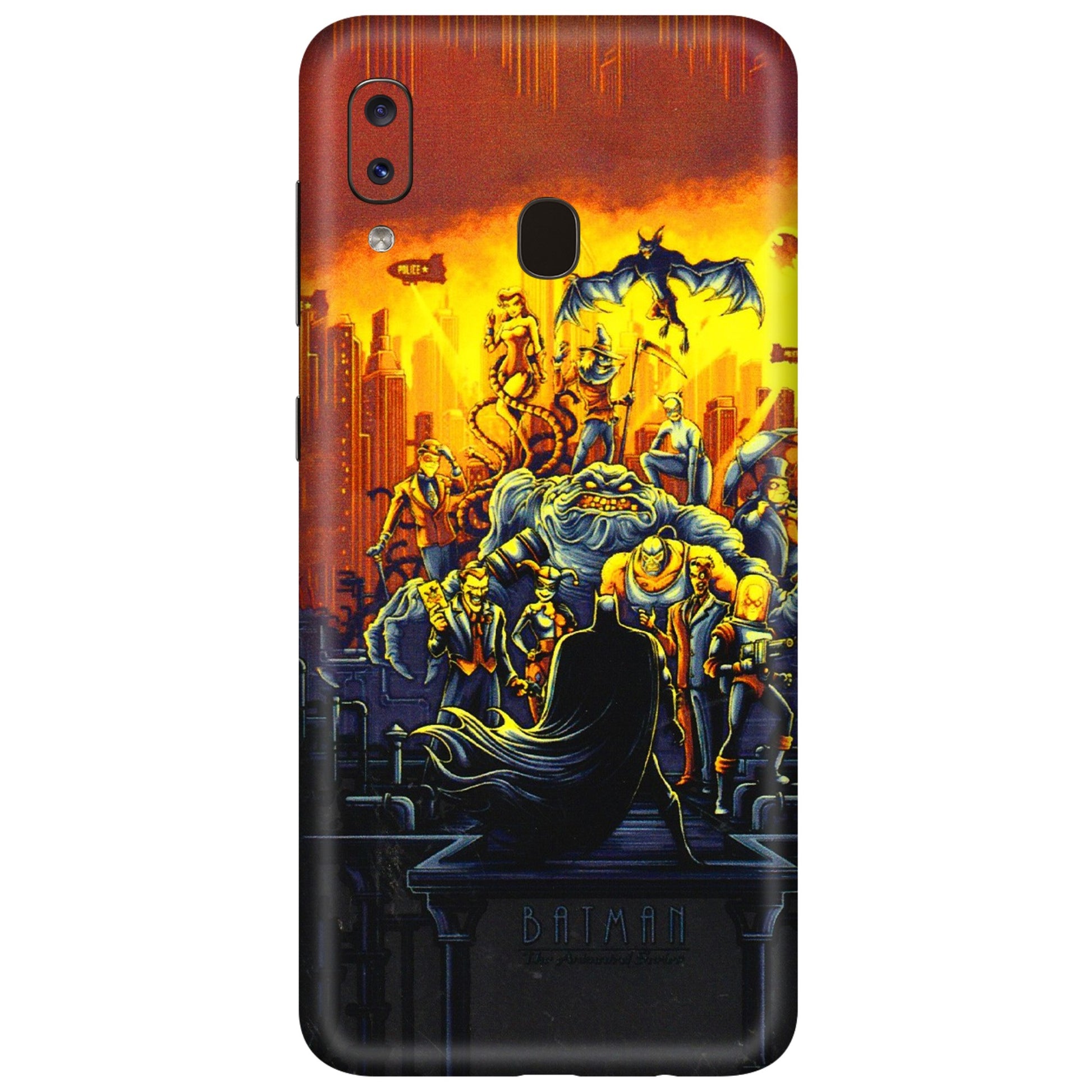 Samsung A/S Series Phone Skins (All Models) - Games Doodles - 3D Embossed Finish (L-24) Samsung Galaxy A20