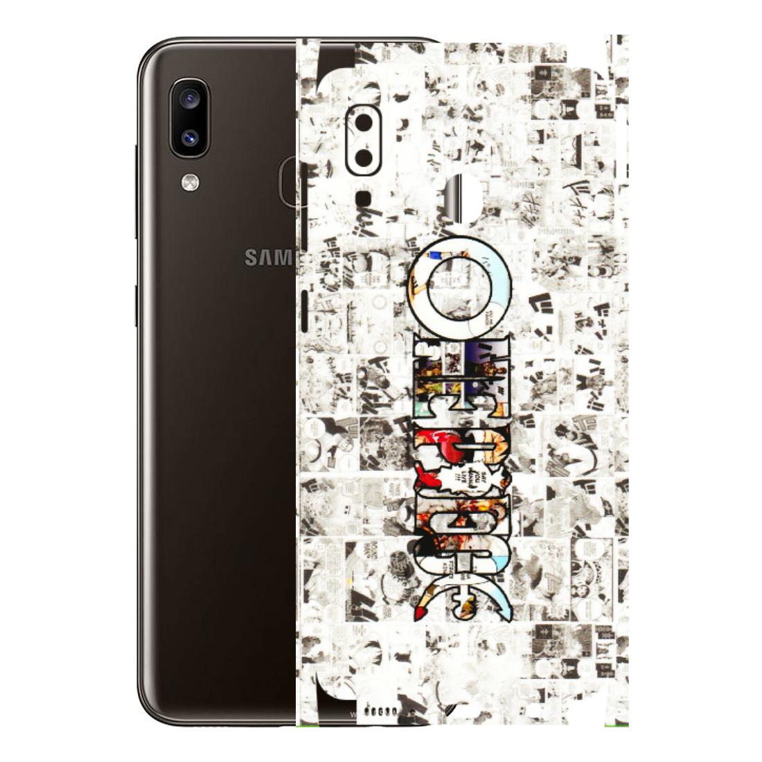 Samsung A/S Series Phone Skins (All Models) - One Piece Manga - 3D Embossed Finish (L-26) Samsung Galaxy A20