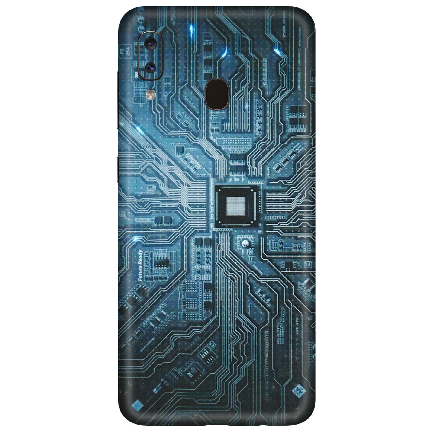 Samsung A/S Series Phone Skins (All Models) - Original Circuit - 3D Embossed Finish (L-267) Samsung Galaxy A20