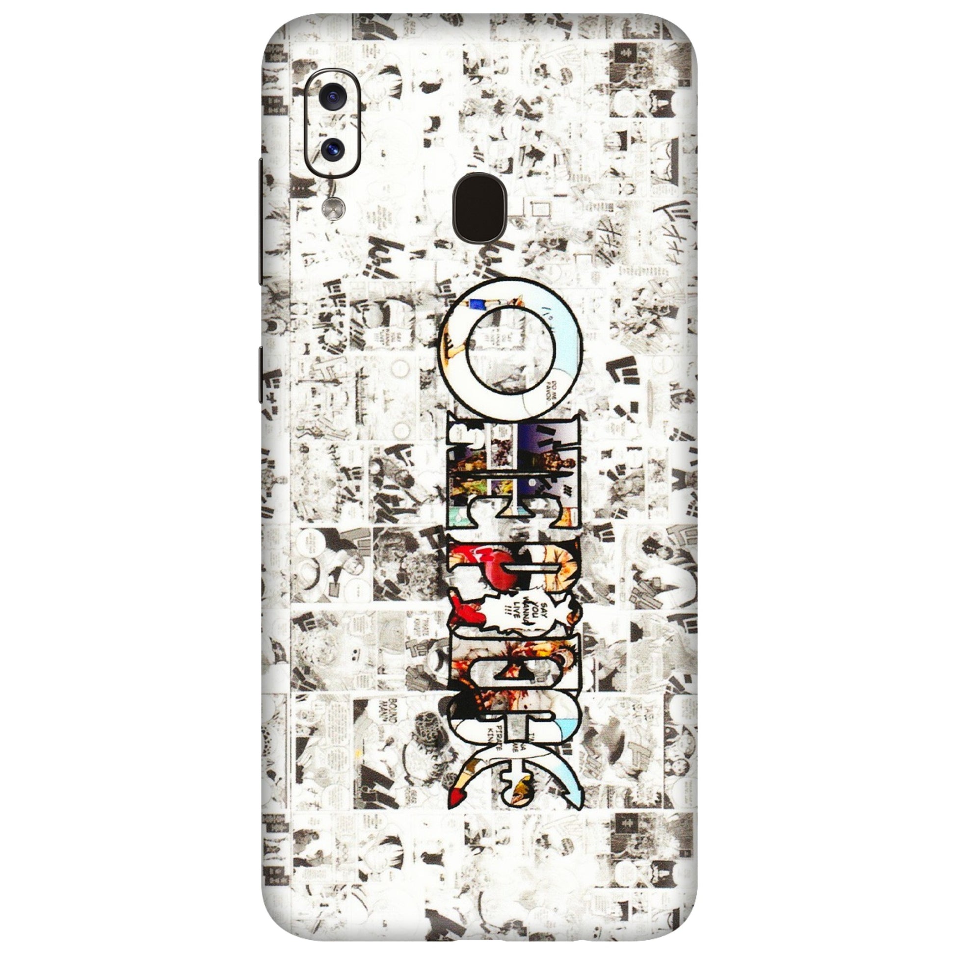 Samsung A/S Series Phone Skins (All Models) - One Piece Manga - 3D Embossed Finish (L-26) Samsung Galaxy A20