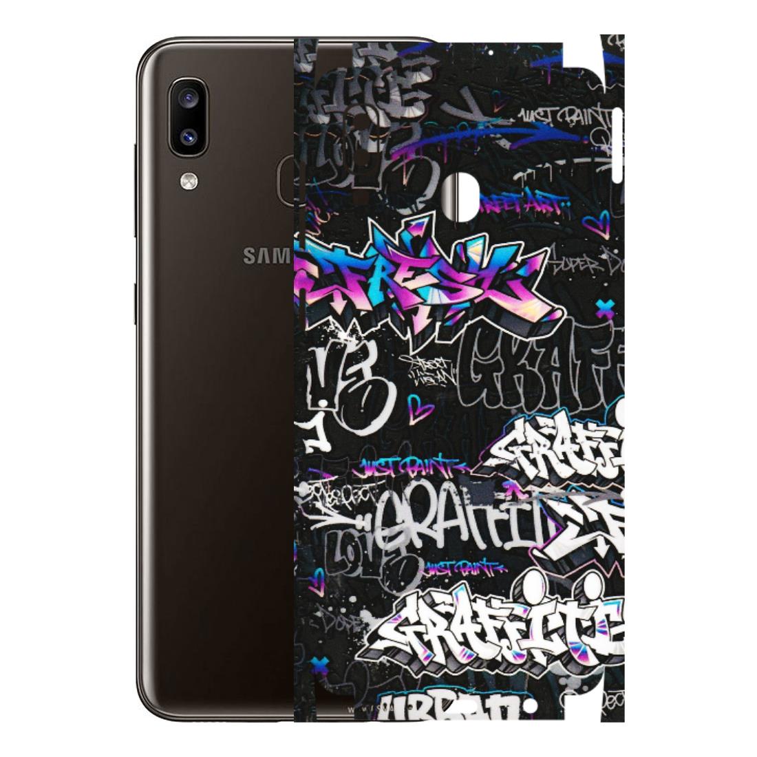 Samsung A/S Series Phone Skins (All Models) - Graffiti Killer - 3D Embossed Finish (L-274) Samsung Galaxy A20