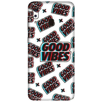 Samsung A/S Series Phone Skins (All Models) - Good Vibes - 3D Embossed Finish (L-282) Samsung Galaxy A20