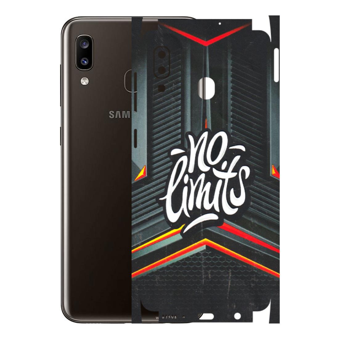 Samsung A/S Series Phone Skins (All Models) - No Limits - 3D Embossed Finish (L-286) Samsung Galaxy A20