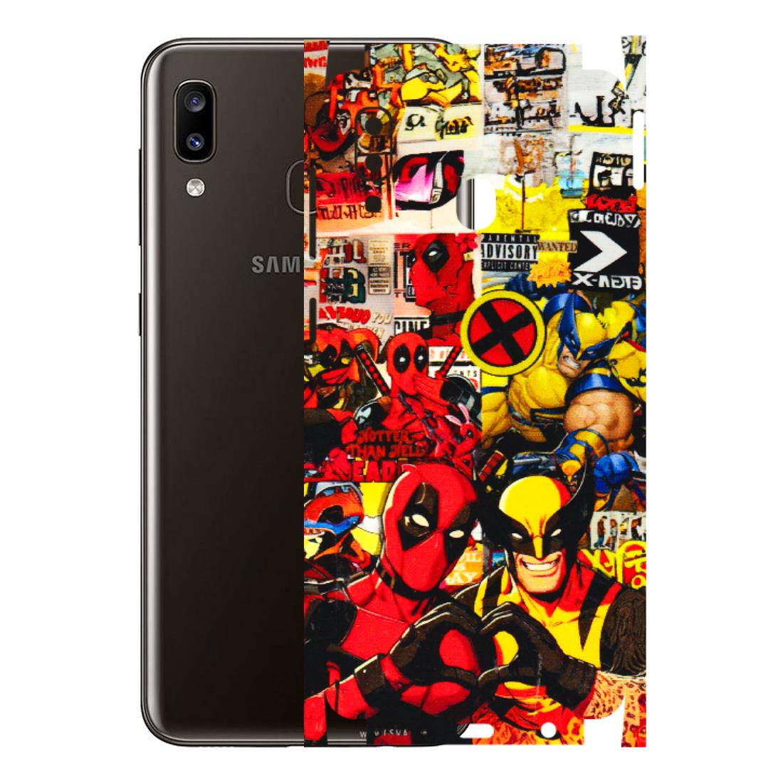 Samsung A/S Series Phone Skins (All Models) - Spidy Wolverine - 3D Embossed Finish (L-310) Samsung Galaxy A20