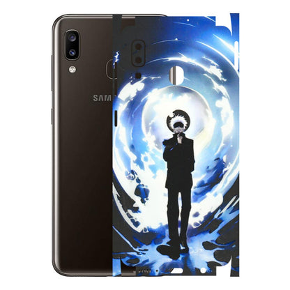 Samsung A/S Series Phone Skins (All Models) - Jujustu Kaisen Anime Manga - 3D Embossed Finish (L-317) Samsung Galaxy A20