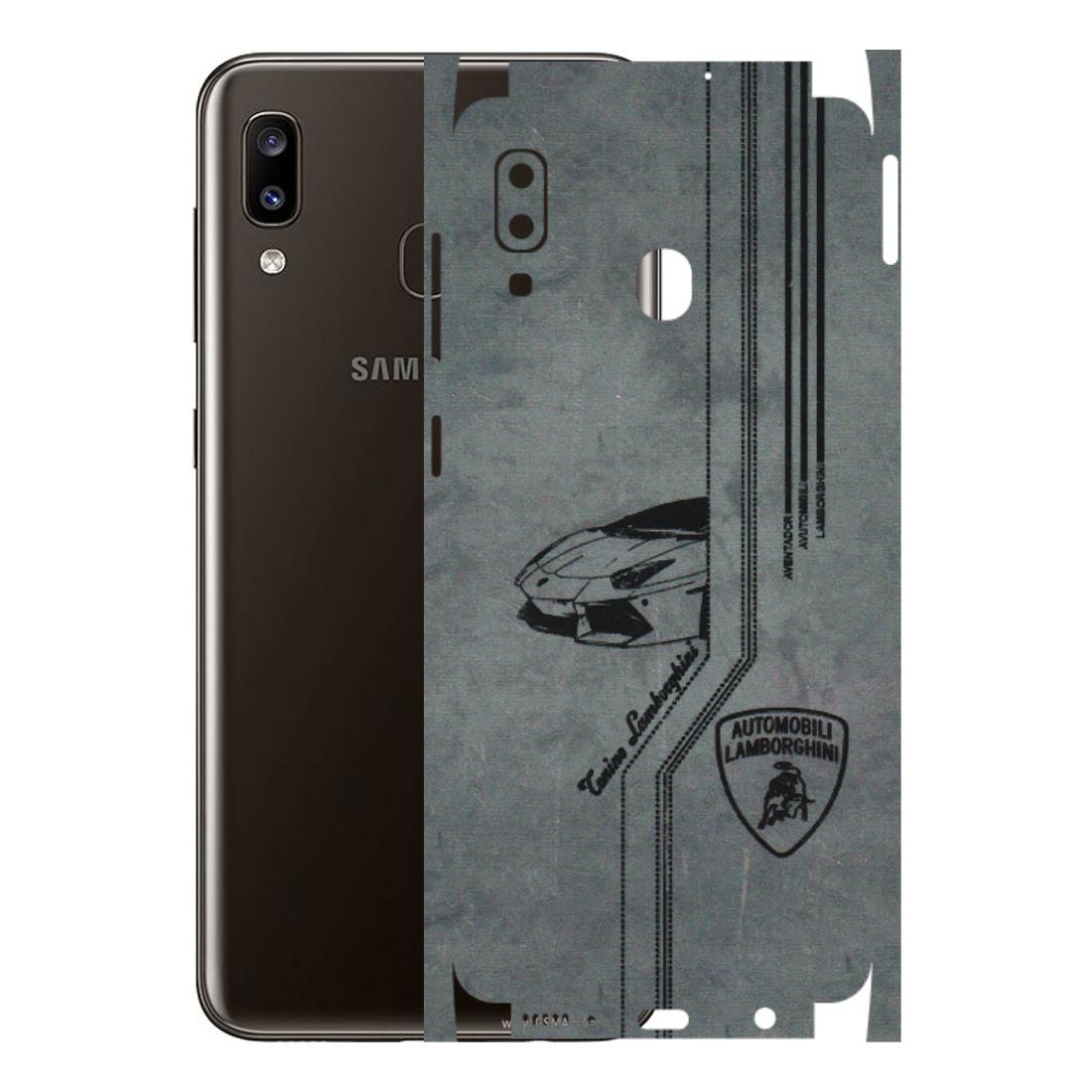 Samsung A/S Series Phone Skins (All Models) - New Lamborgini Aventador - 3D Embossed Finish (L-321) Samsung Galaxy A20