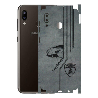 Samsung A/S Series Phone Skins (All Models) - New Lamborgini Aventador - 3D Embossed Finish (L-321) Samsung Galaxy A20