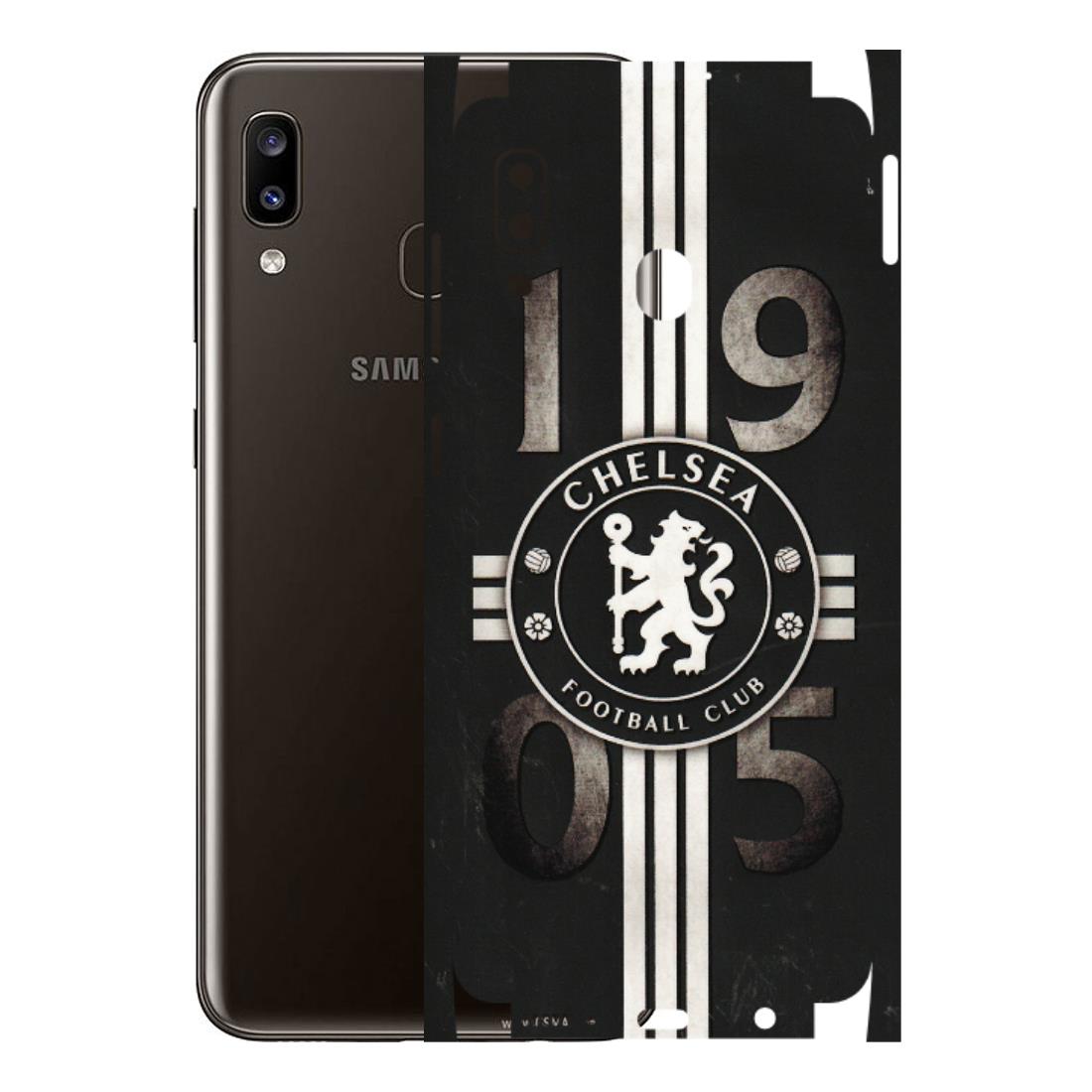 Samsung A/S Series Phone Skins (All Models) - Chelsea Fan Club - 3D Embossed Finish (L-36) Samsung Galaxy A20