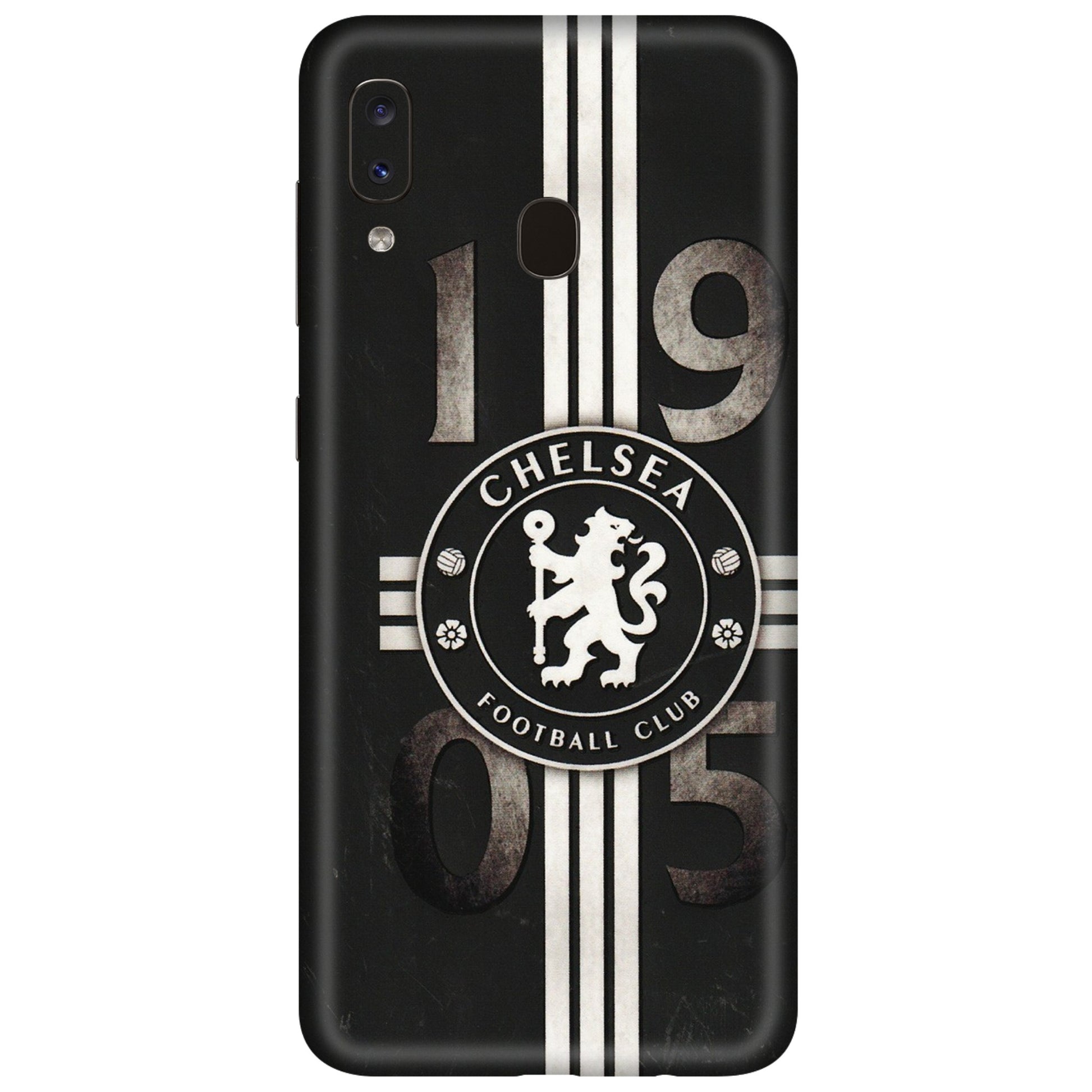 Samsung A/S Series Phone Skins (All Models) - Chelsea Fan Club - 3D Embossed Finish (L-36) Samsung Galaxy A20