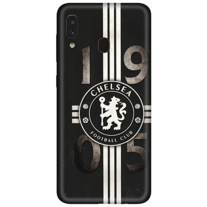 Samsung A/S Series Phone Skins (All Models) - Chelsea Fan Club - 3D Embossed Finish (L-36) Samsung Galaxy A20