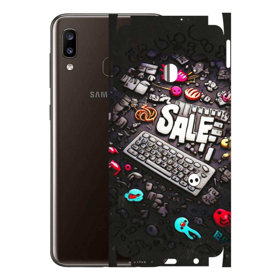 Samsung A/S Series Phone Skins (All Models) - Gadgets Sale - 3D Embossed Finish (L-50) Samsung Galaxy A20