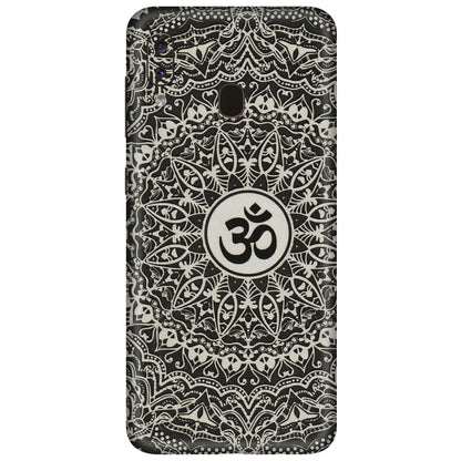 Samsung A/S Series Phone Skins (All Models) - Aum Elegant Mandala - 3D Embossed Finish (L-62) Samsung Galaxy A20