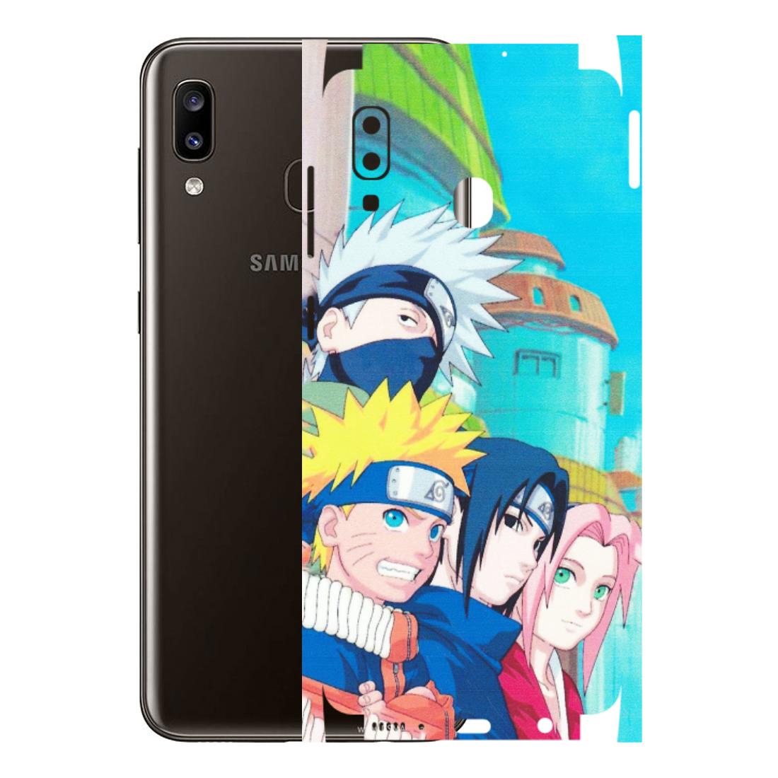 Samsung A/S Series Phone Skins (All Models) - Team Minato And Kakashi - Matte Finish (M-101) Samsung Galaxy A20