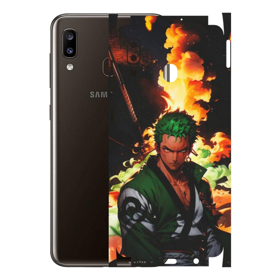 Samsung A/S Series Phone Skins (All Models) - Roronoa Zoro - Matte Finish (M-102) Samsung Galaxy A20