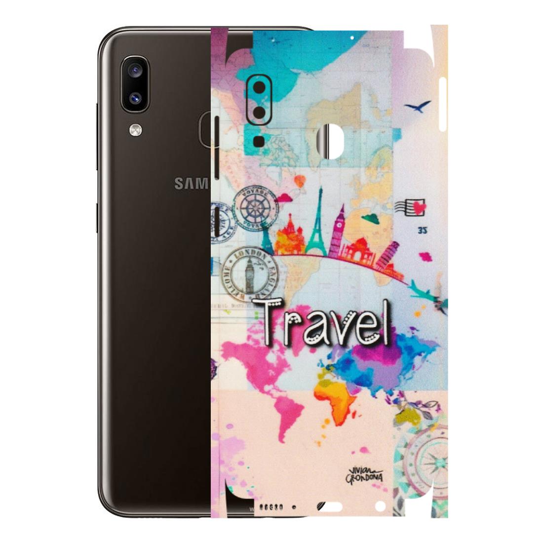 Samsung A/S Series Phone Skins (All Models) - Travel The Wonders - Matte Finish (M-108) Samsung Galaxy A20