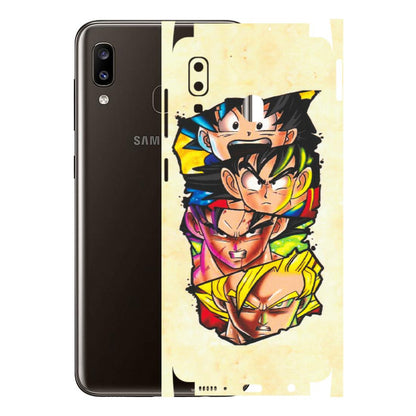 Samsung A/S Series Phone Skins (All Models) - Angry Multi Anime - Matte Finish (M-113) Samsung Galaxy A20