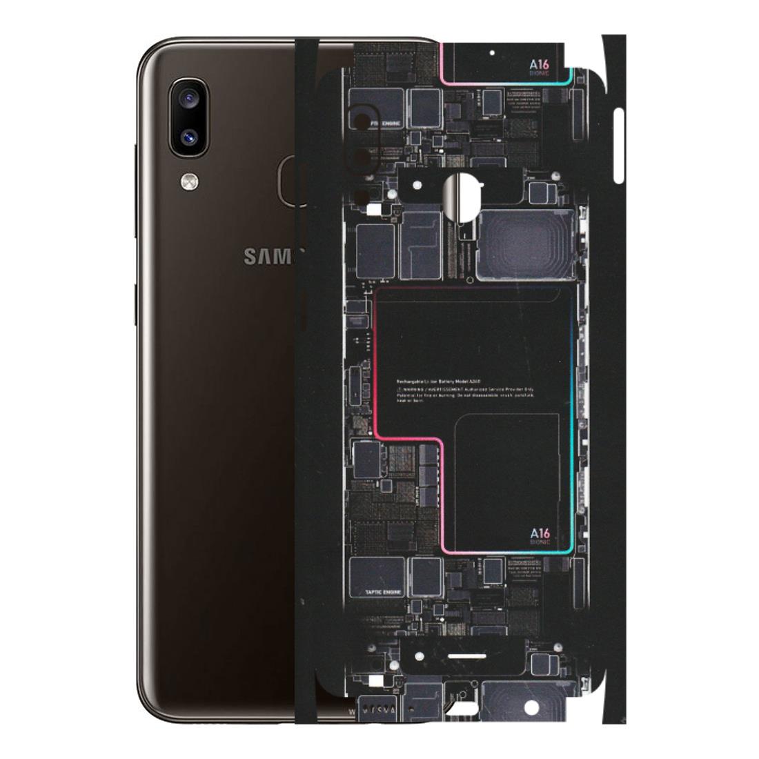 Samsung A/S Series Phone Skins (All Models) - Motherboard Circuit Layout - Matte Finish (M-117) Samsung Galaxy A20