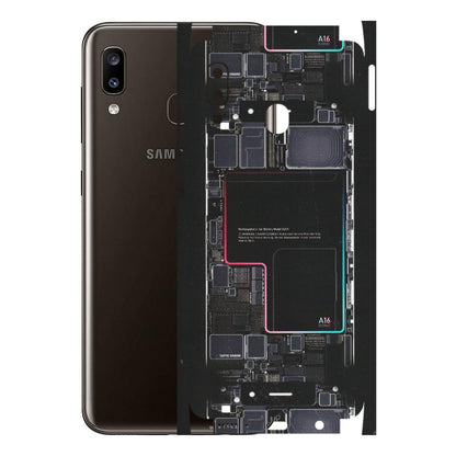 Samsung A/S Series Phone Skins (All Models) - Motherboard Circuit Layout - Matte Finish (M-117) Samsung Galaxy A20