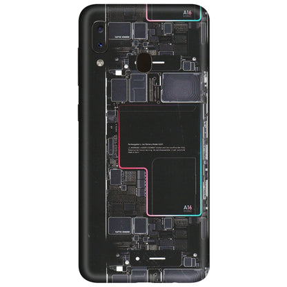 Samsung A/S Series Phone Skins (All Models) - Motherboard Circuit Layout - Matte Finish (M-117) Samsung Galaxy A20