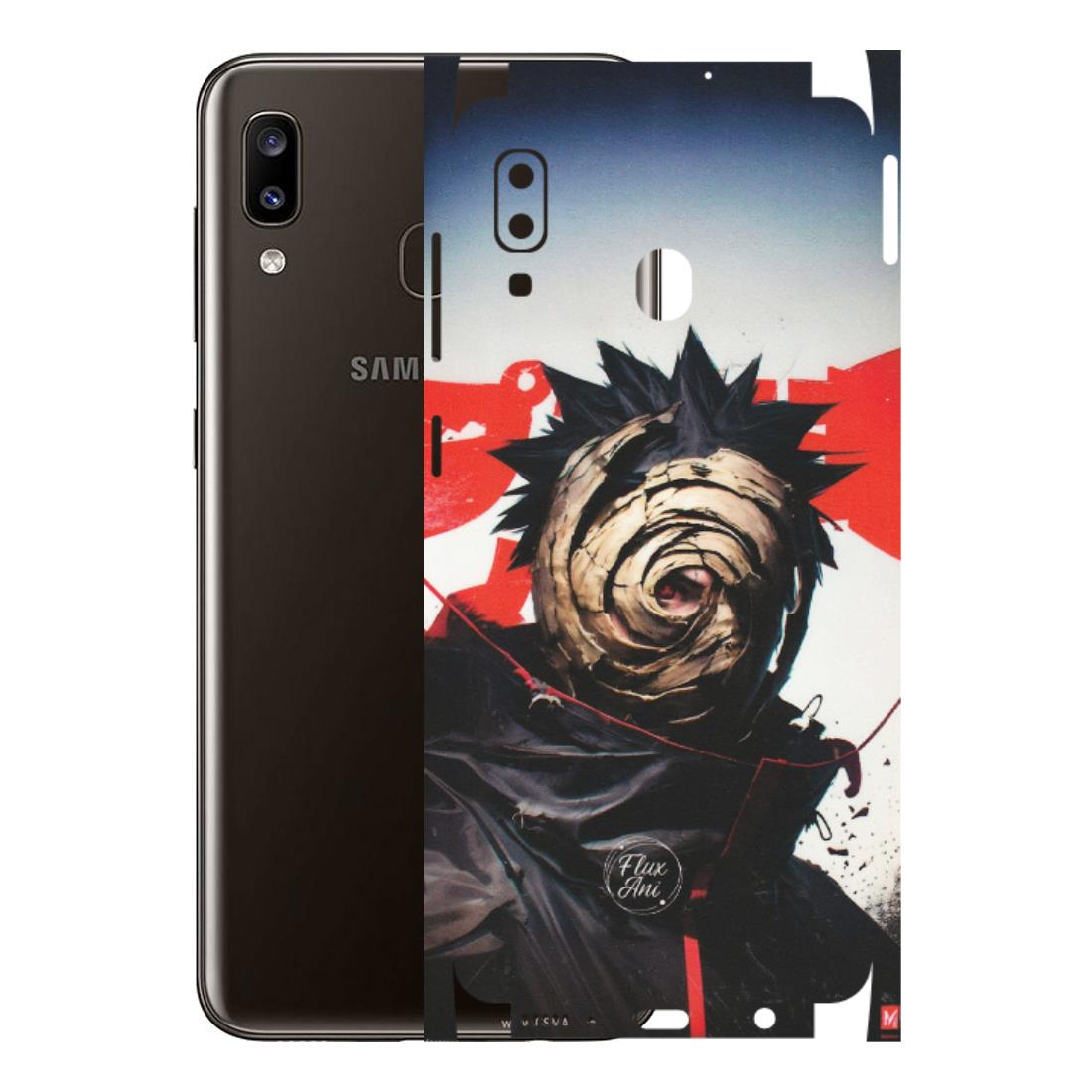 Samsung A/S Series Phone Skins (All Models) - Obito Uchiha Cool Anime - Matte Finish (M-134) Samsung Galaxy A20