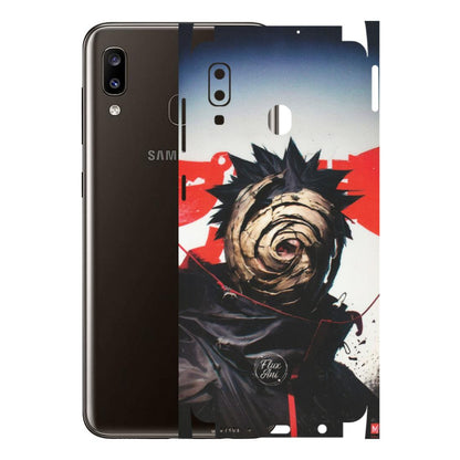 Samsung A/S Series Phone Skins (All Models) - Obito Uchiha Cool Anime - Matte Finish (M-134) Samsung Galaxy A20