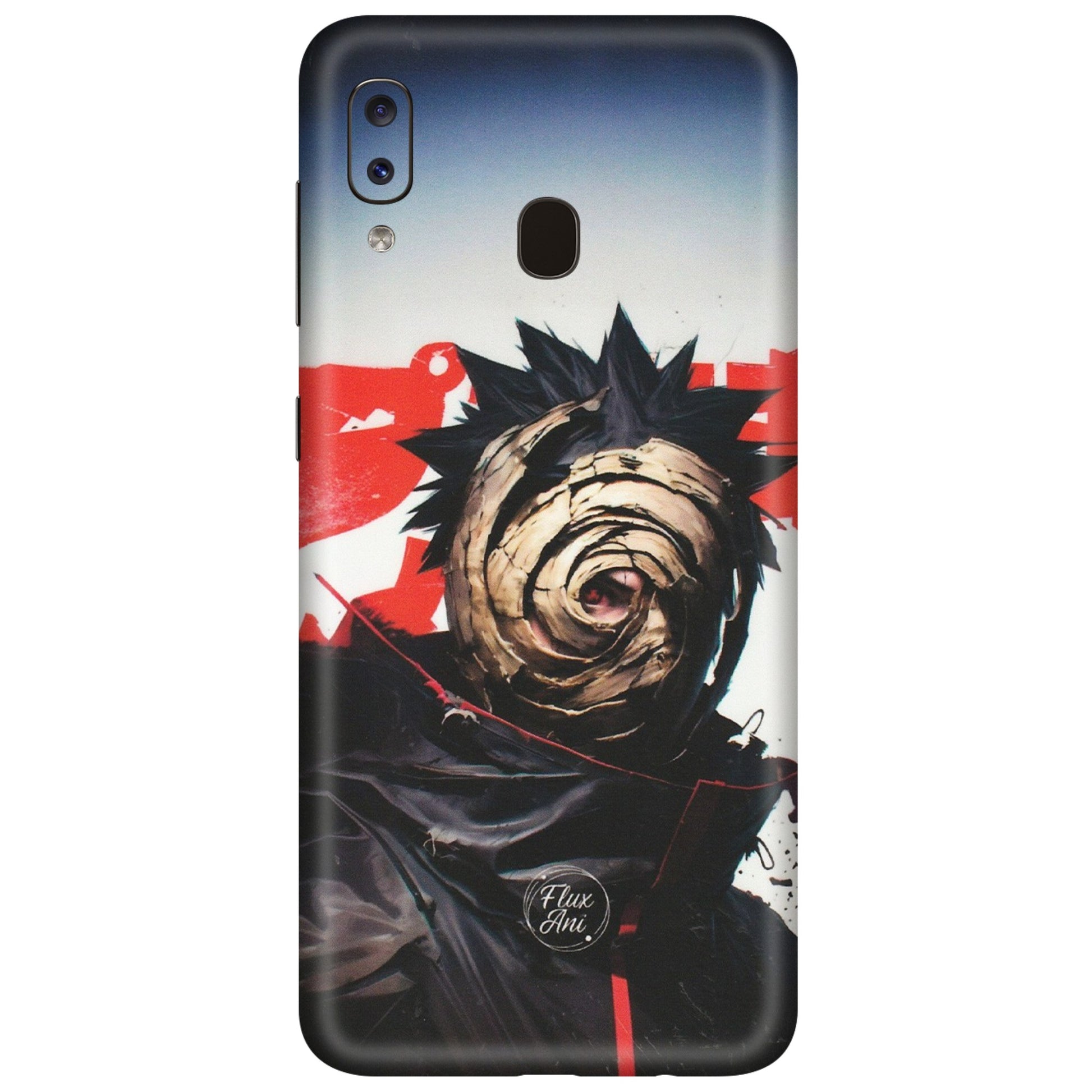Samsung A/S Series Phone Skins (All Models) - Obito Uchiha Cool Anime - Matte Finish (M-134) Samsung Galaxy A20