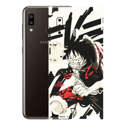 Samsung A/S Series Phone Skins (All Models) - Monkey D.Luffy Manga Anime - Matte Finish (M-145) Samsung Galaxy A20