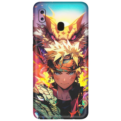 Samsung A/S Series Phone Skins (All Models) - Angry Naruto Anime - Matte Finish (M-148) Samsung Galaxy A20