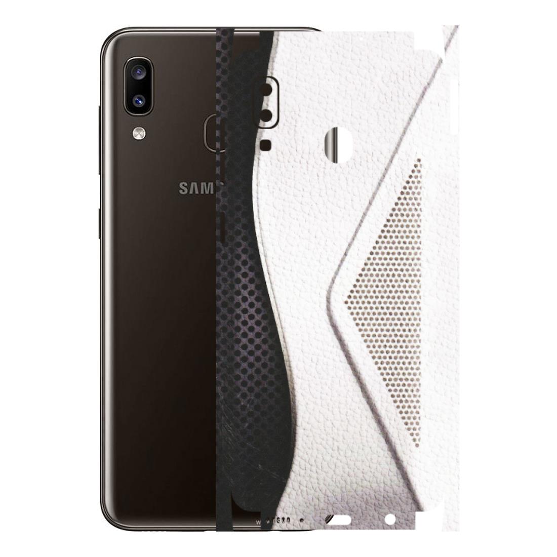 Samsung A/S Series Phone Skins (All Models) - Black And White Iconic Convoy - Matte Finish (M-149) Samsung Galaxy A20