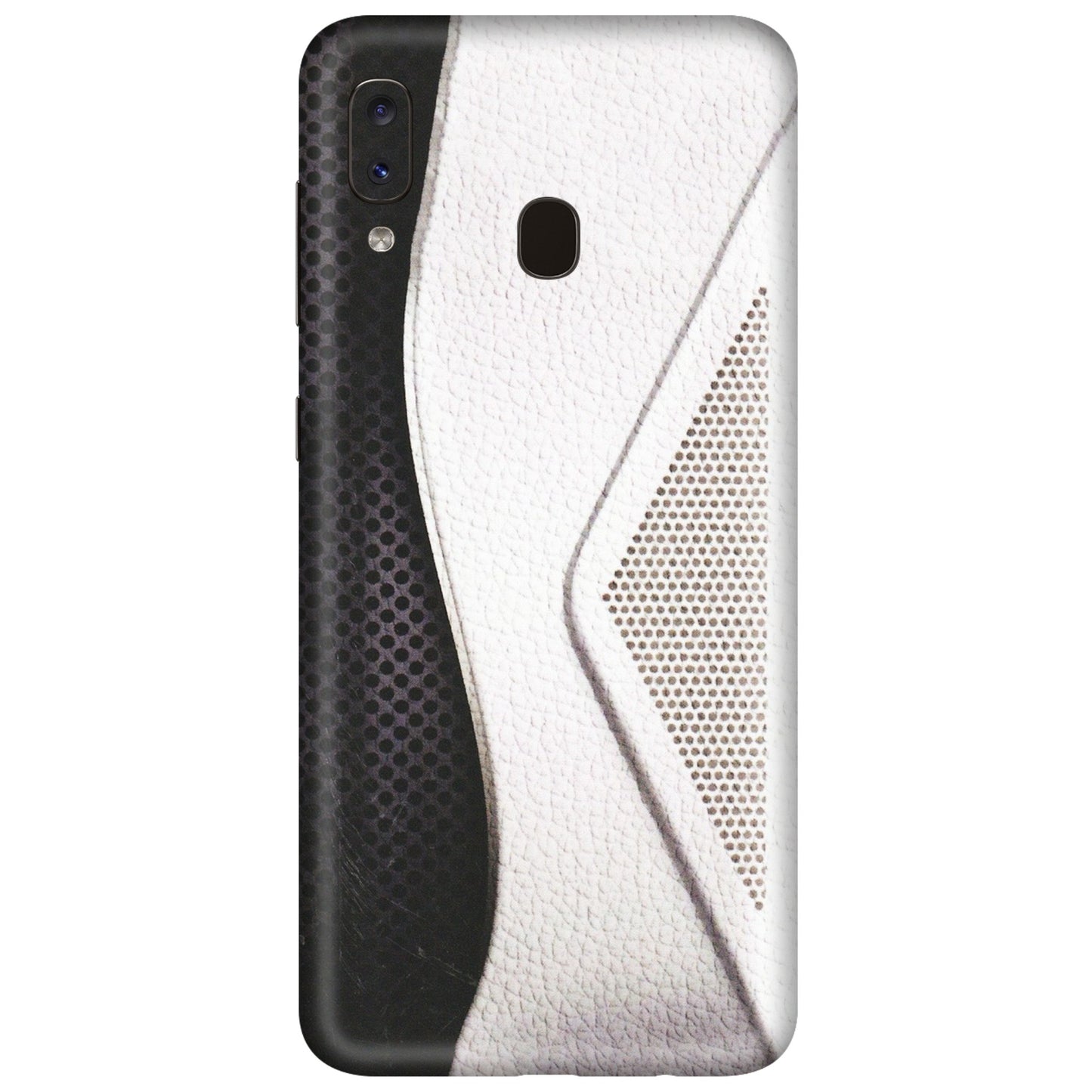 Samsung A/S Series Phone Skins (All Models) - Black And White Iconic Convoy - Matte Finish (M-149) Samsung Galaxy A20