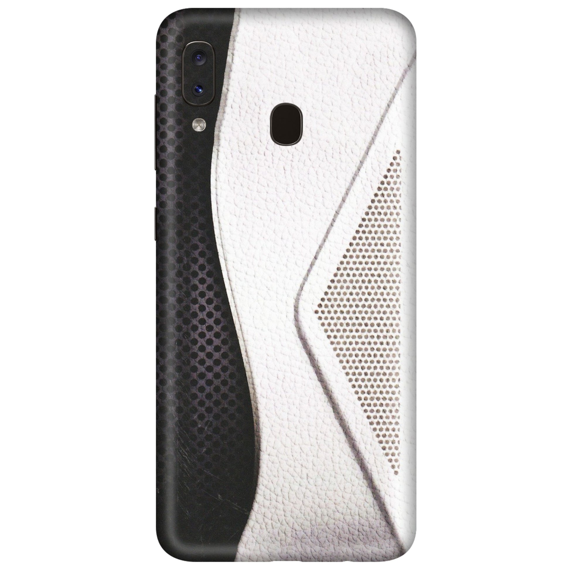 Samsung A/S Series Phone Skins (All Models) - Black And White Iconic Convoy - Matte Finish (M-149) Samsung Galaxy A20