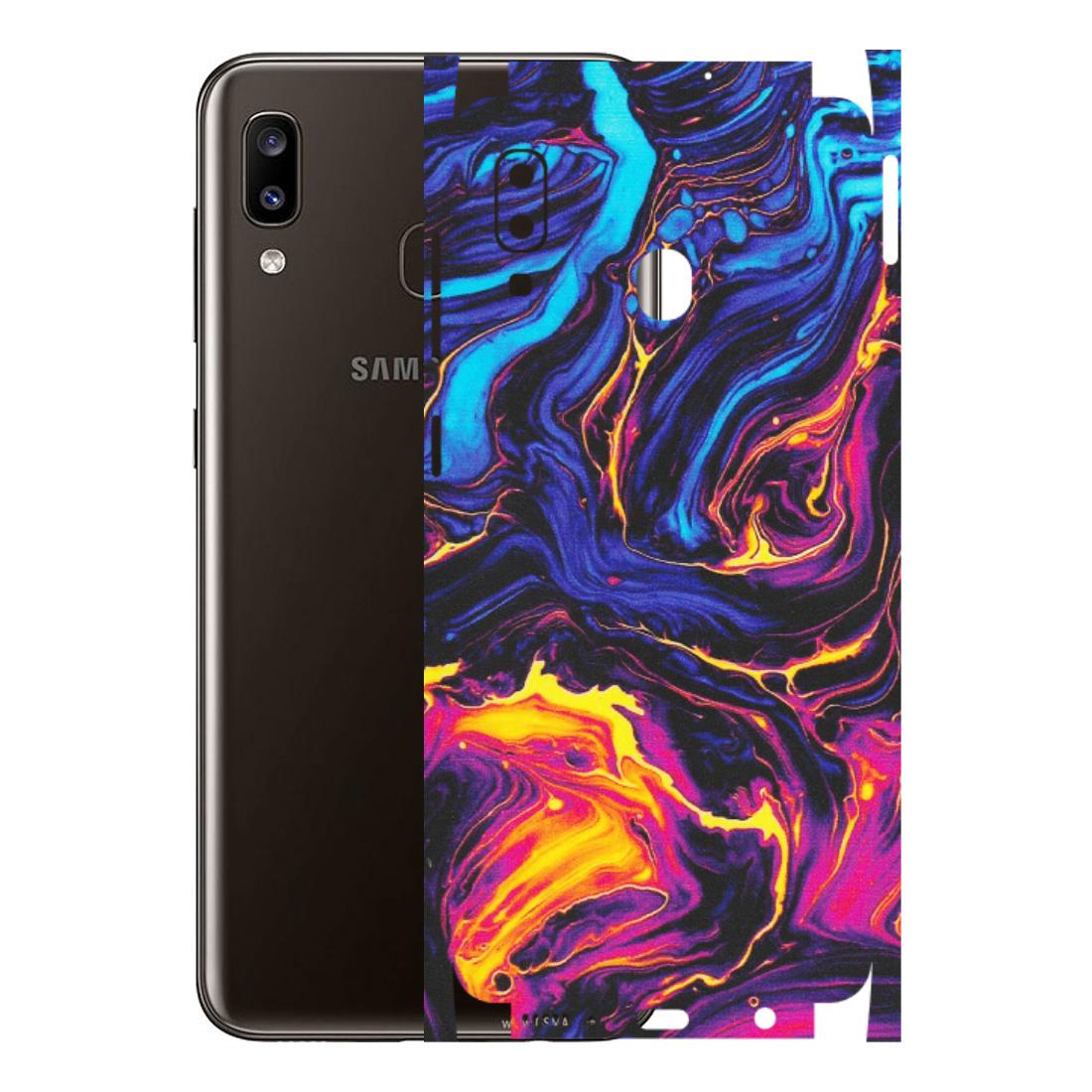 Samsung A/S Series Phone Skins (All Models) - Abstract Paint Classy - Matte Finish (M-15) Samsung Galaxy A20