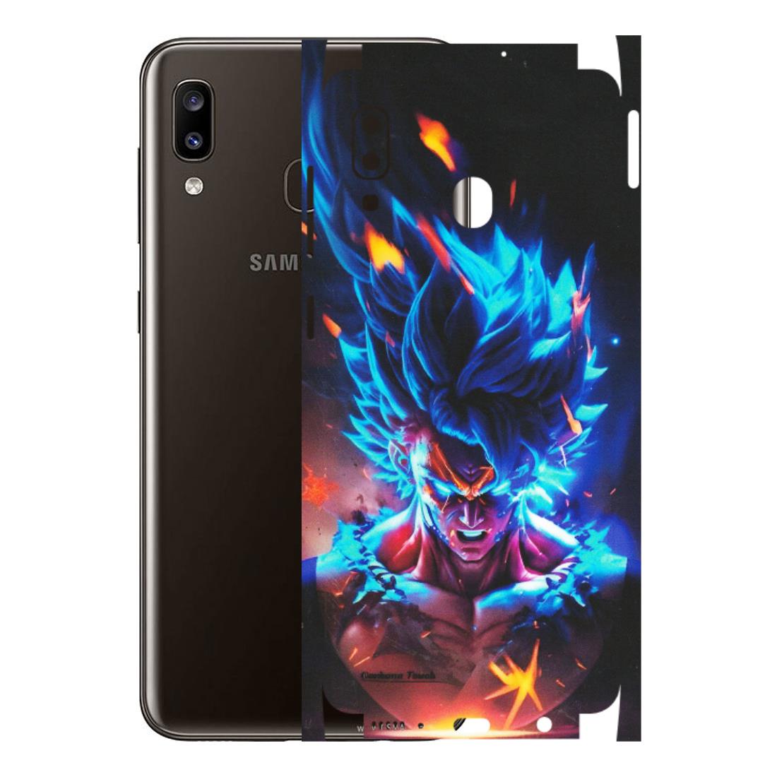 Samsung A/S Series Phone Skins (All Models) - Angry Goku Dragon Ball Anime - Matte Finish (M-150) Samsung Galaxy A20