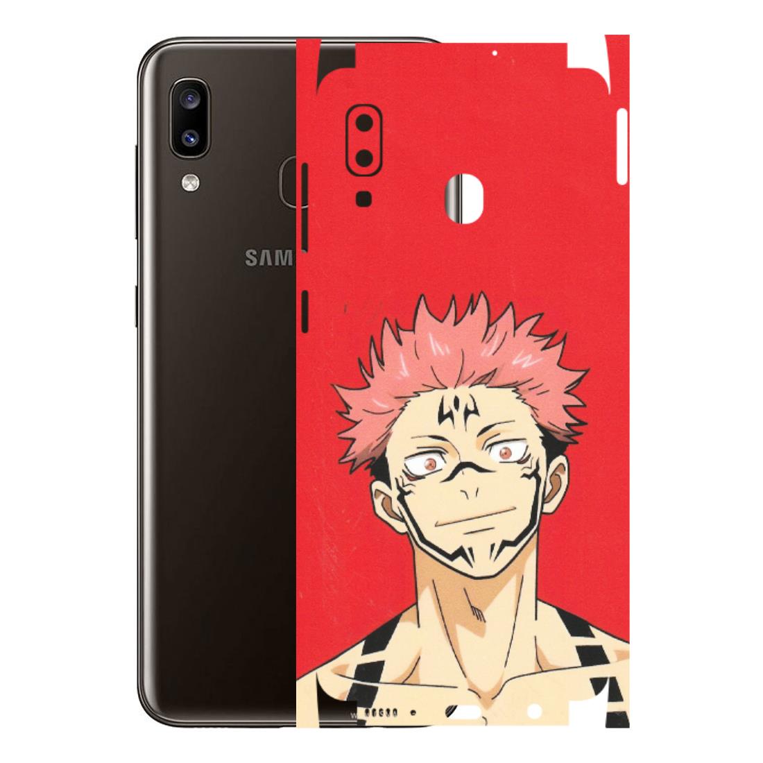 Samsung A/S Series Phone Skins (All Models) - Ryomen Sukuna Fun Anime - Matte Finish (M-153) Samsung Galaxy A20