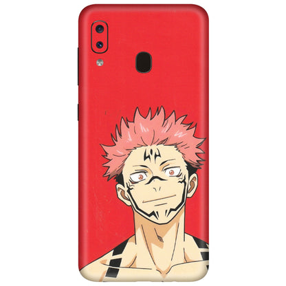 Samsung A/S Series Phone Skins (All Models) - Ryomen Sukuna Fun Anime - Matte Finish (M-153) Samsung Galaxy A20
