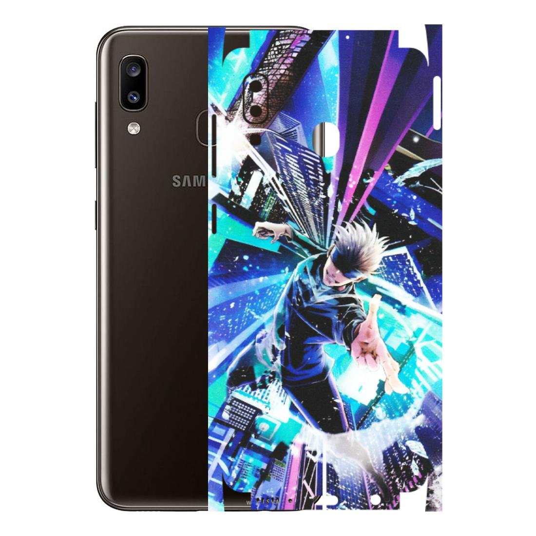 Samsung A/S Series Phone Skins (All Models) - Manga Action Jujustu Kaisen Anime - Matte Finish (M-155) Samsung Galaxy A20