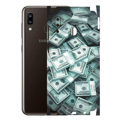Samsung A/S Series Phone Skins (All Models) - Hundred Dollar Bill - Matte Finish (M-162) Samsung Galaxy A20