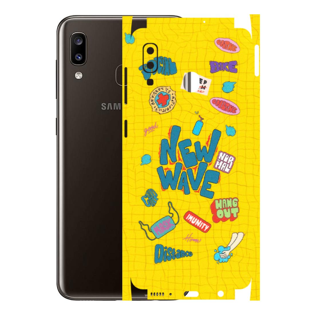 Samsung A/S Series Phone Skins (All Models) - New Wave Life - Matte Finish (M-17) Samsung Galaxy A20
