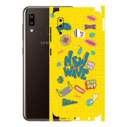 Samsung A/S Series Phone Skins (All Models) - New Wave Life - Matte Finish (M-17) Samsung Galaxy A20