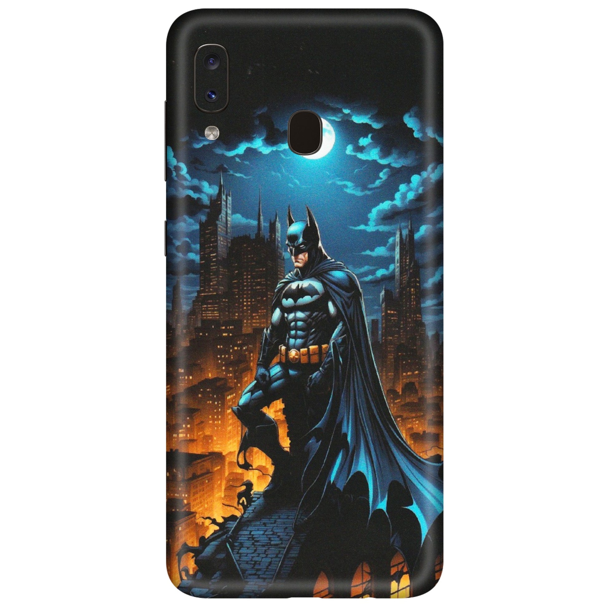 Samsung A/S Series Phone Skins (All Models) - Batman Arkham City - Matte Finish (M-01) Samsung Galaxy A20