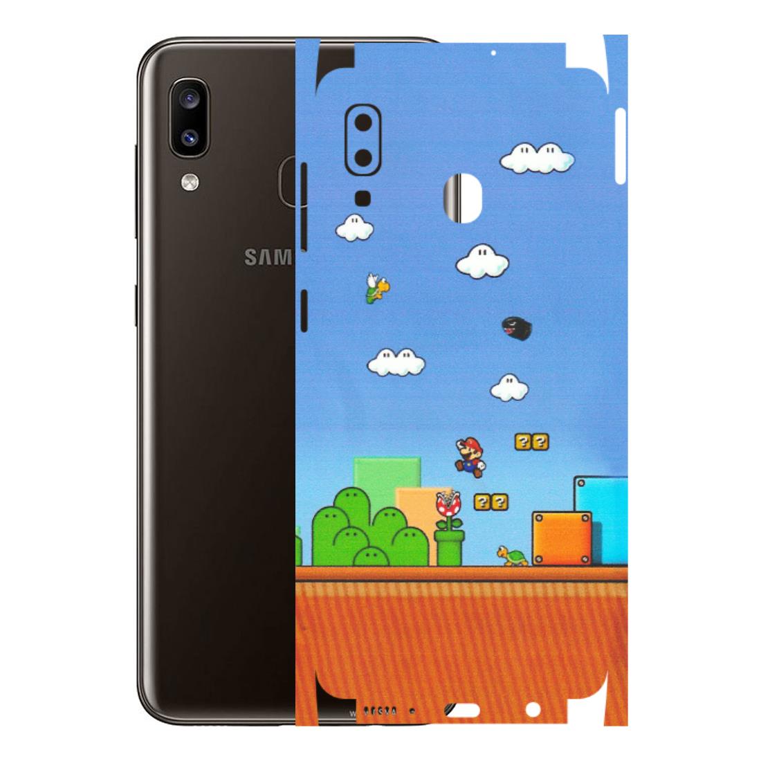 Samsung A/S Series Phone Skins (All Models) - Mario Game Scene - Matte Finish (M-24) Samsung Galaxy A20