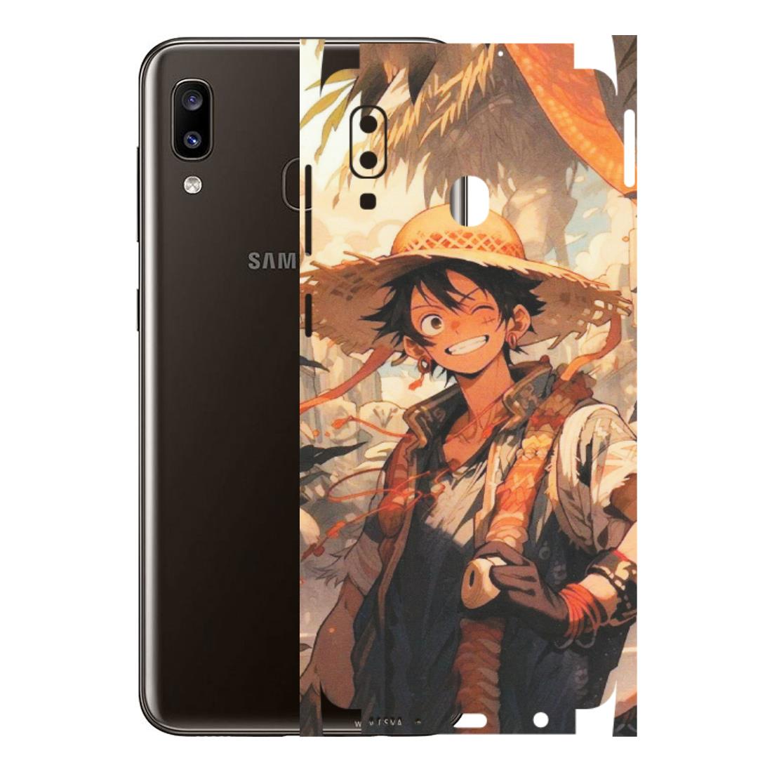 Samsung A/S Series Phone Skins (All Models) - Anime Character Smile - Matte Finish (M-33) Samsung Galaxy A20