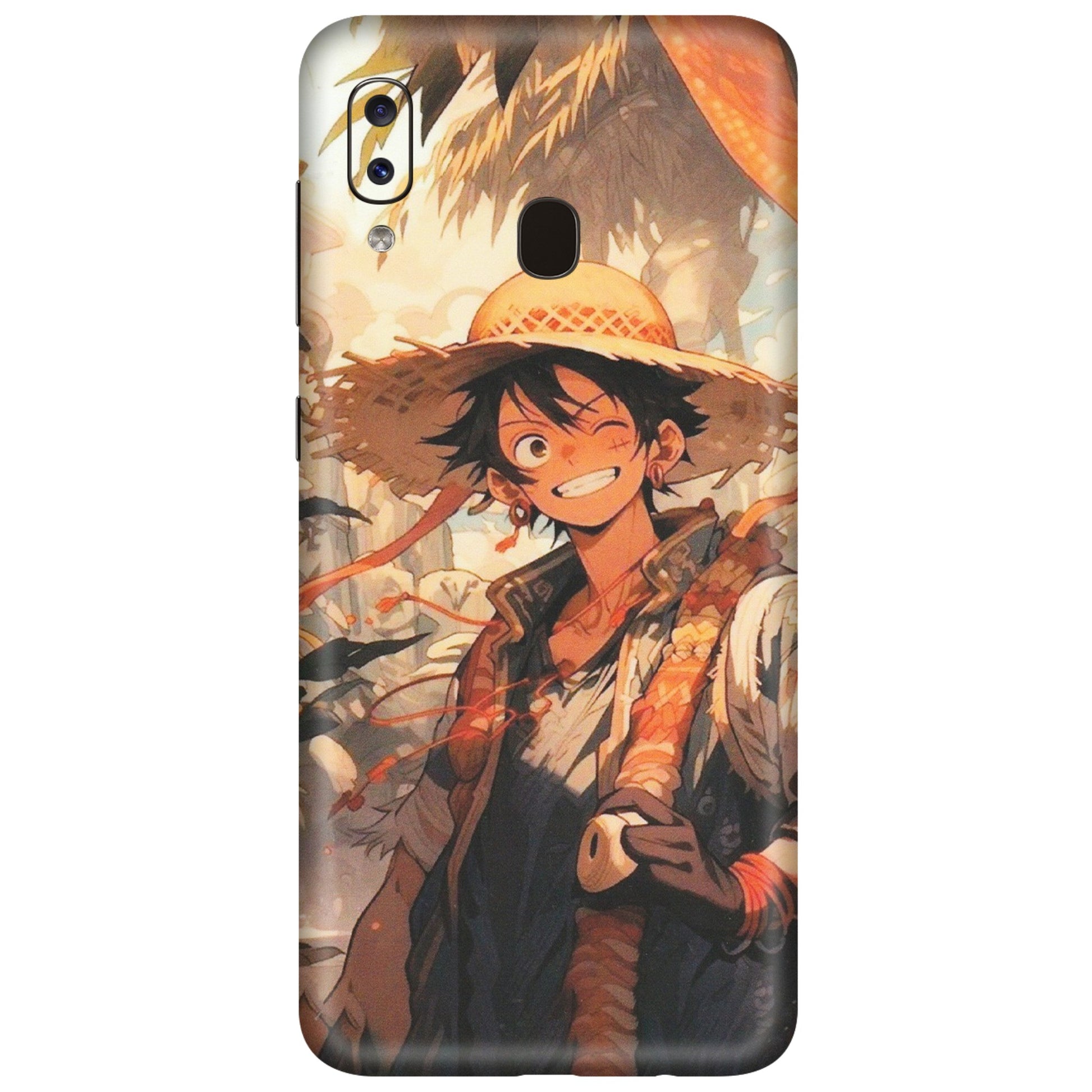 Samsung A/S Series Phone Skins (All Models) - Anime Character Smile - Matte Finish (M-33) Samsung Galaxy A20