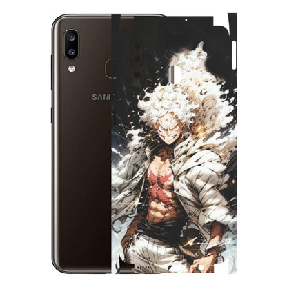 Samsung A/S Series Phone Skins (All Models) - Anime Angry Classy Character - Matte Finish (M-34) Samsung Galaxy A20