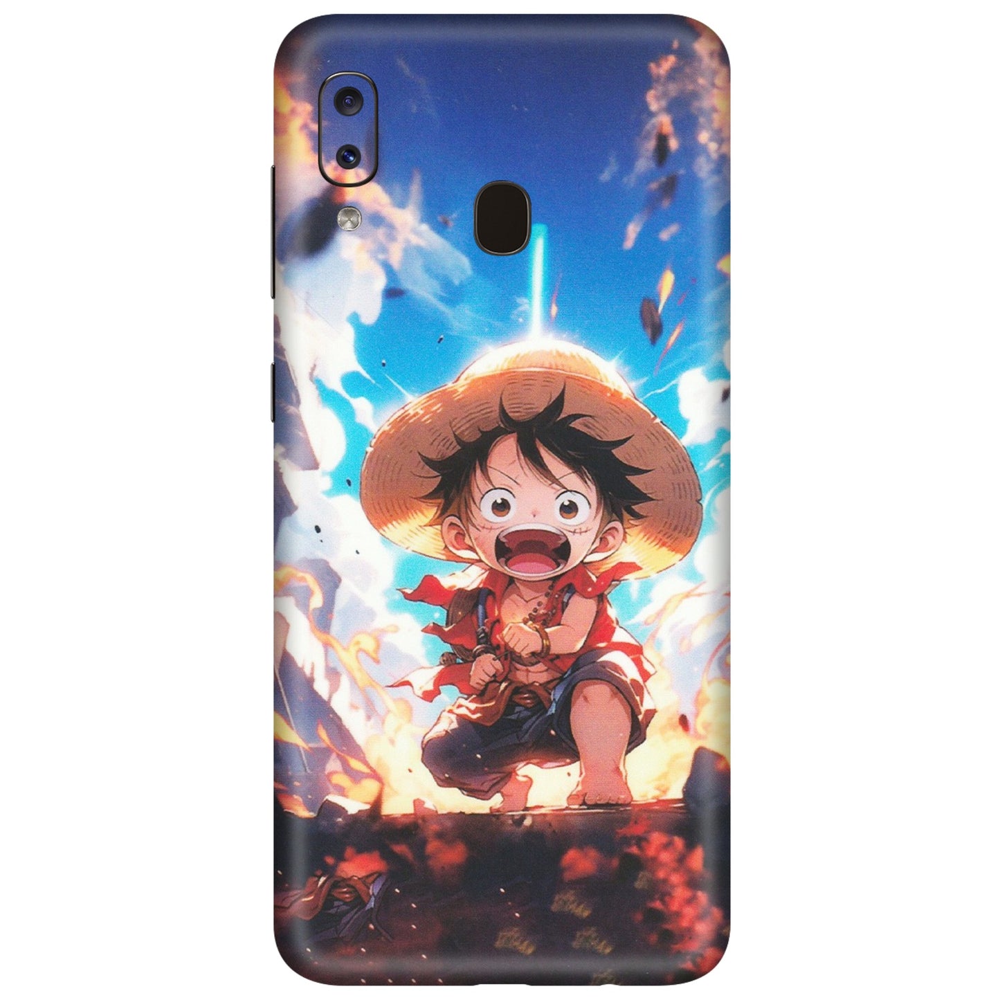 Samsung A/S Series Phone Skins (All Models) - Toon One Piece Cute Character - Matte Finish (M-35) Samsung Galaxy A20
