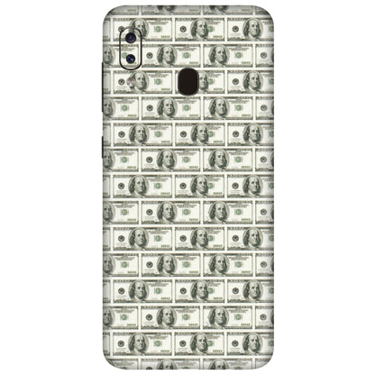 Samsung A/S Series Phone Skins (All Models) - I Love Dollars - Matte Finish (M-40) Samsung Galaxy A20