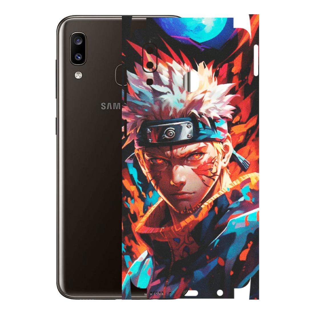 Samsung A/S Series Phone Skins (All Models) - Anime Ferocious Character - Matte Finish (M-44) Samsung Galaxy A20
