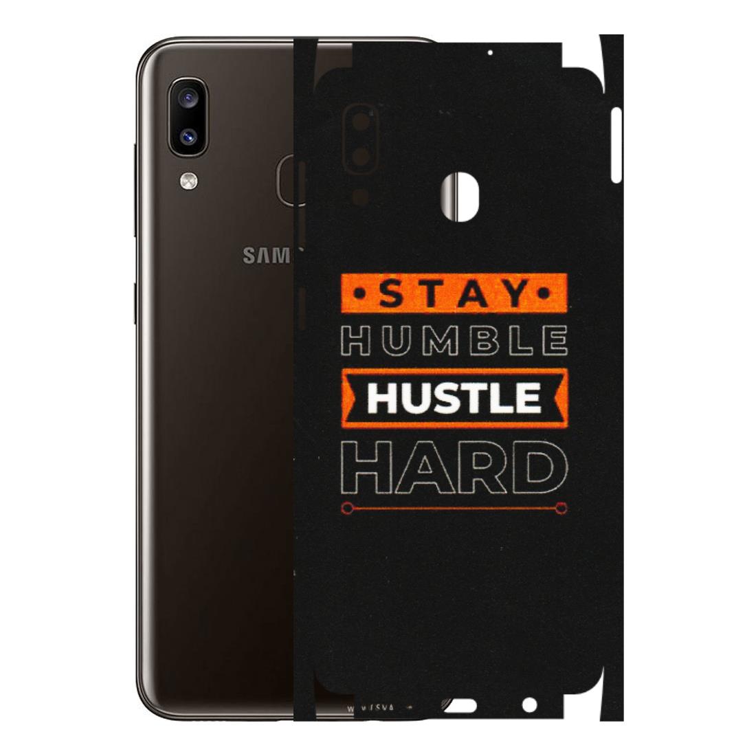 Samsung A/S Series Phone Skins (All Models) - Stay Humble Stay Hard - Matte Finish (M-48) Samsung Galaxy A20